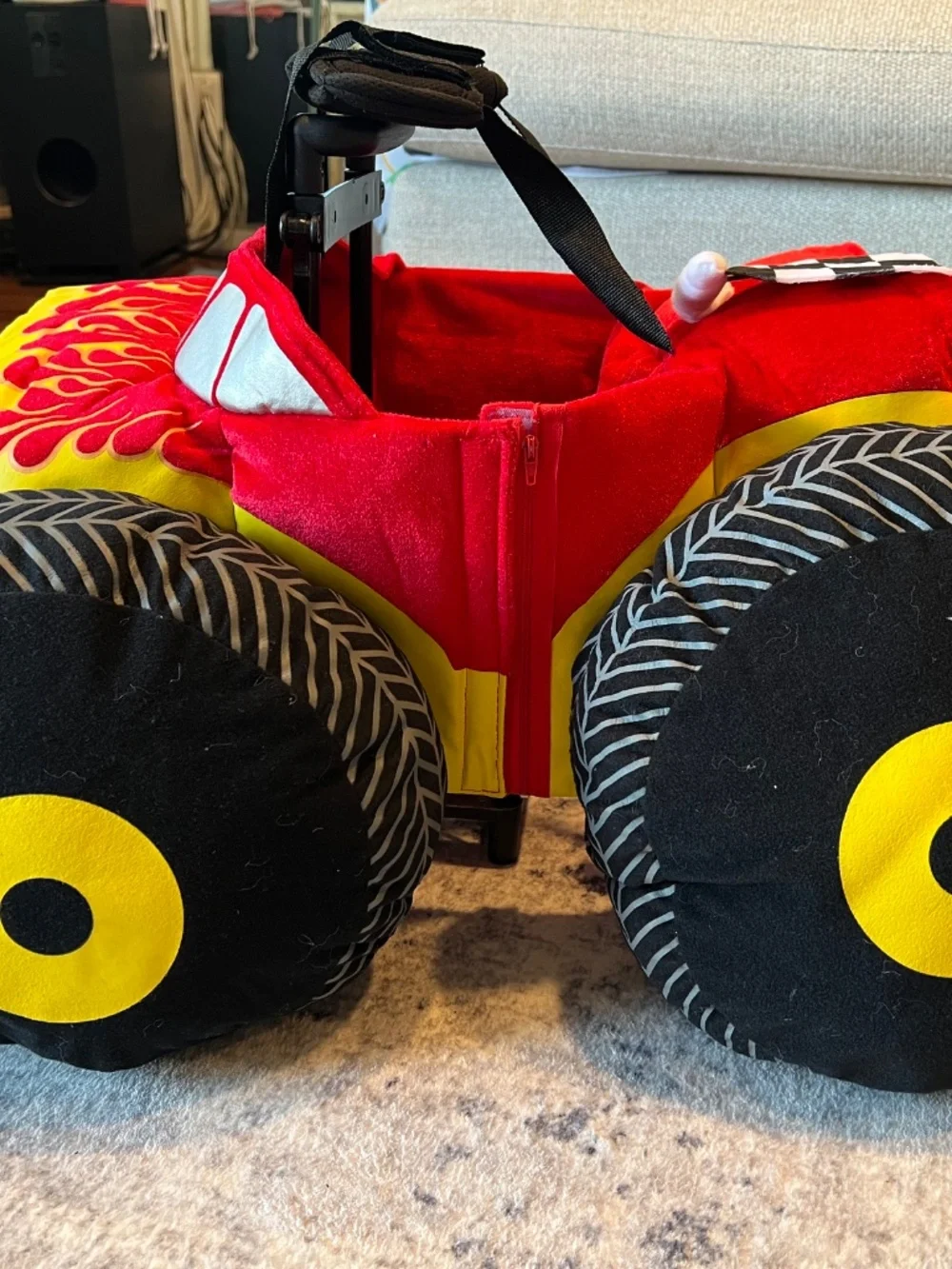 Ministry of Rascals Plush MONSTER TRUCK Light Sound HALLOWEEN Costume Photograph
